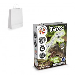 Fossil Excavation Kit II. Joc educațional furnizat cu o pungă cadou din hârtie kraft (90 g/m²), Alb - 35819-106