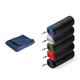 GALLIOT. Pătură polară (180 g/m²) din poliester reciclat (100% rPET), Albastru - 99079-104