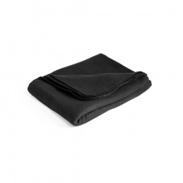 GALLIOT. Pătură polară (180 g/m²) din poliester reciclat (100% rPET), Negru - 99079-103