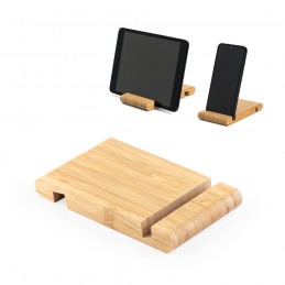 HABER. Suport de telefon mobil din bambus, Natural - 93640-160