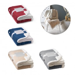 HEIDEN. Pătură polară (190 g/m²), Albastru Royal - 99078-114