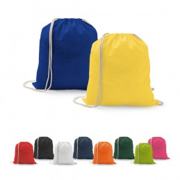 ISTANBUL. Rucsac fabricat din bumbac reciclat (70%) și poliester (30% rPET), Alb - 92083-106