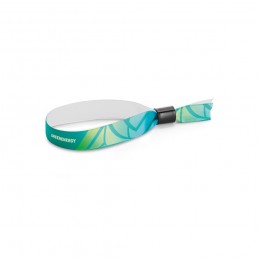 MENDOZA. Brățară Lanyard din poliester, Alb - 94976-106