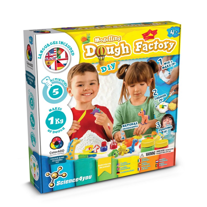 Modeling Dough Factory Kit I. Joc educațional pentru copii, Asortat - 35800-100 Modeling Dough Factory Kit I. Joc educațional pentru copii, Asortat - 35800-100