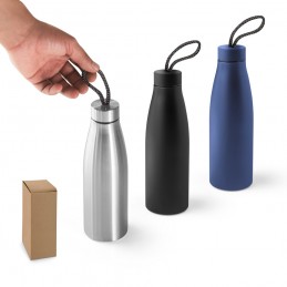 MORGAN. Sticlă din oțel inoxidabil reciclat 90% (710 mL), Argintiu satinat - 94271-127