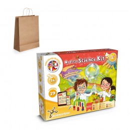 My First Science Kit III. Joc educațional furnizat cu o pungă cadou din hârtie kraft (115 g/m²), Natural - 35814-160