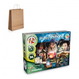 Mystery Potions Kit III. Joc educațional furnizat cu o pungă cadou din hârtie kraft (115 g/m²), Natural - 35833-160
