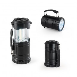 OLYMPOS. Lanternă 2 în 1 din ABS și PS, Negru - 98143-103
