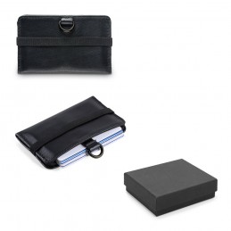 ORVYN. Portofel cu blocaj RFID pentru 10 carduri, Negru - 95088-103