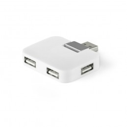 JANNES. USB 20 hub 97318.06, Alb