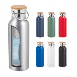 RAGNAR. Sticlă din oțel inoxidabil izolată în vid 570 ml, Verde armată - 94602-149