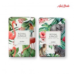 ROYAL JUNGLE. Săpunuri îmbogățite cu argilă verde (160g), Gri deschis - 35609-123