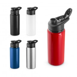 SHAWN. Sticlă sport din aluminiu reciclat 90% (660 mL), Roșu - 94269-105