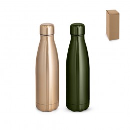 SHOW METALLIC. Sticlă din oțel inoxidabil cu finisaj metalic mat 510 ml, Auriu satinat - 94335-137