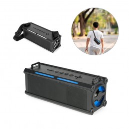 Timberlake. Difuzor portabil de 20 W cu 6 ore de autonomie a bateriei in ABS, Negru - 97212-103