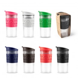 TRAVEL MUG 350. cană de călătorie 350ml, Maro inchis - 34801-121