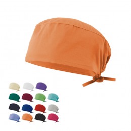 VL ENLIL. Șapcă sanitară din twill (190g/m²), din bumbac (35%) și poliester (65%), Burgundia - 36126-115
