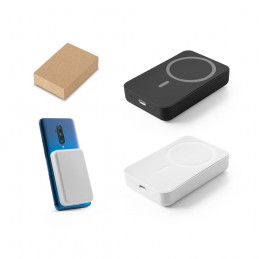 AMPERE 10. Power bank magnetic de 10000 mAh cu încărcător wireless ultrarapid de 15W , Negru - 97167-103