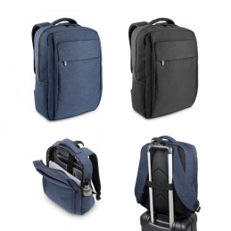 COVENTRY. Rucsac pentru laptop complet căptușit din poliester 300D reciclat 17.3', Gri inchis - 92377-133
