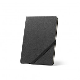 HUXLEY. Blocnotes A5, din hârtie rezistentă la apă, cu pagini liniate, Negru - 93338-103
