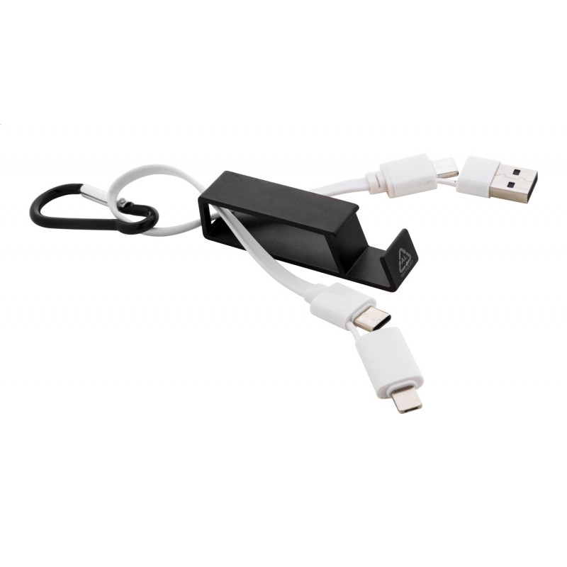 Cappy. Cablu usb, negru - AP864058-10 Cappy. Cablu usb, negru - AP864058-10