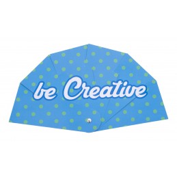 Folbreeze. Evantai personalizat, alb - AP716787