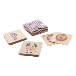 Minimor Eco. Joc de memorie personalizat, natural - AP716861-A