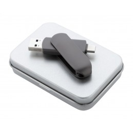 Gigax. Unitate flash usb otg, gri închis - AP864083-80_32GB