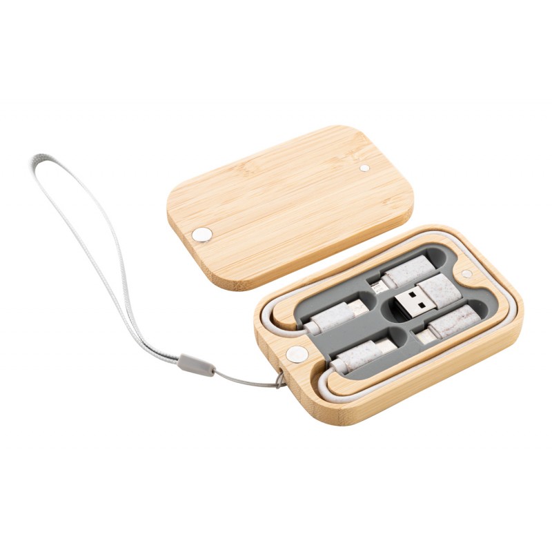 Cabsly. Set cablu usb, natural - AP864061 Cabsly. Set cablu usb, natural - AP864061