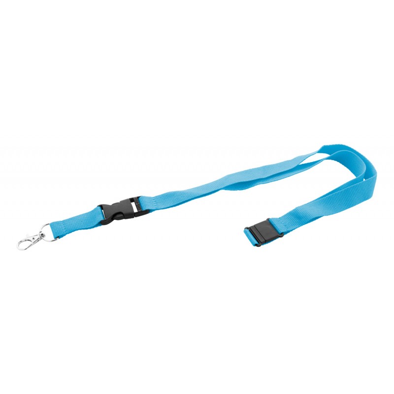 Revent Plus. Lanyard, rpet, albastru deschis - AP800581-06V Revent Plus. Lanyard, rpet, albastru deschis - AP800581-06V