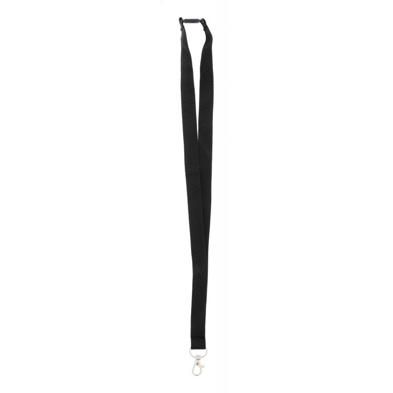 Revent. Lanyard, rpet, negru - AP800582-10 Revent. Lanyard, rpet, negru - AP800582-10