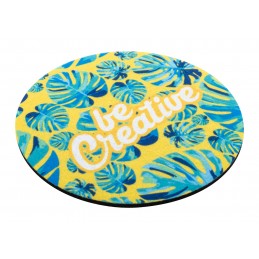 CreaFelt Drink Plus. Coaster din fetru, rpet, cerc, alb - AP716900-A