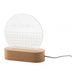 Woodify. Trofeu cu lumină led, natural - AP716909-C