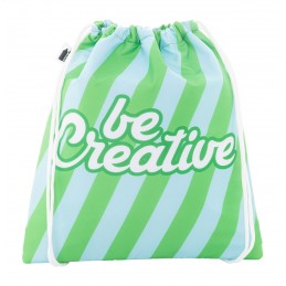 CreaCool Draw Kids. Geantă frigorifică personalizată, cu șnur, pentru copii, alb - AP716833-01