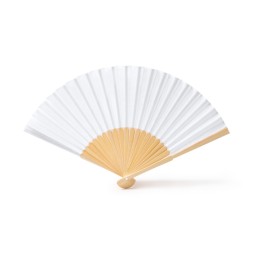 HAND FAN LIDIA WHITE - FN1617