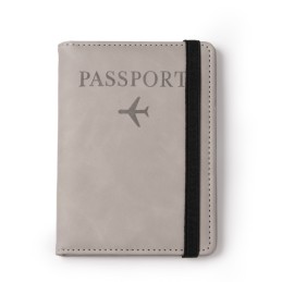 PASSPORT HOLDER MUNDI GREY - PM1774