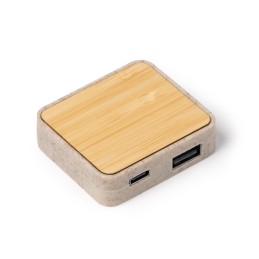USB HUB PORT CLUNI NATURAL - IA1568
