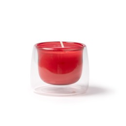 CANDLE FLORA RED - VL1530