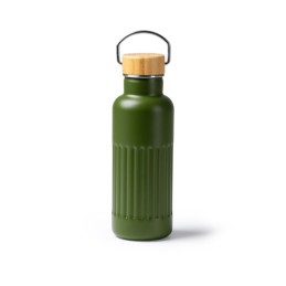 BOTTLE NOBUK DARK GREEN - BI1793