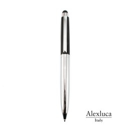 Lantey. Stylus Touch Ball Pen (MAKITO 4407 ) - BLAC / SILVER