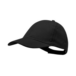 Rittel. Sapca 100% Brushed Cotton  / Cap (MAKITO 4902 ) - BLACK