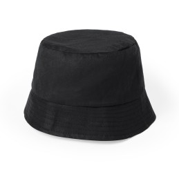 Marvin. Hat 100% Cotton (MAKITO 8538 ) - BLACK