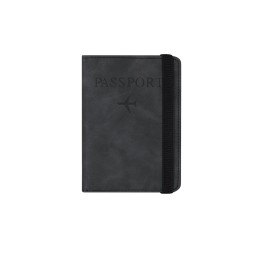 Jemax. Passport Holder (MAKITO 21665 ) - BLACK