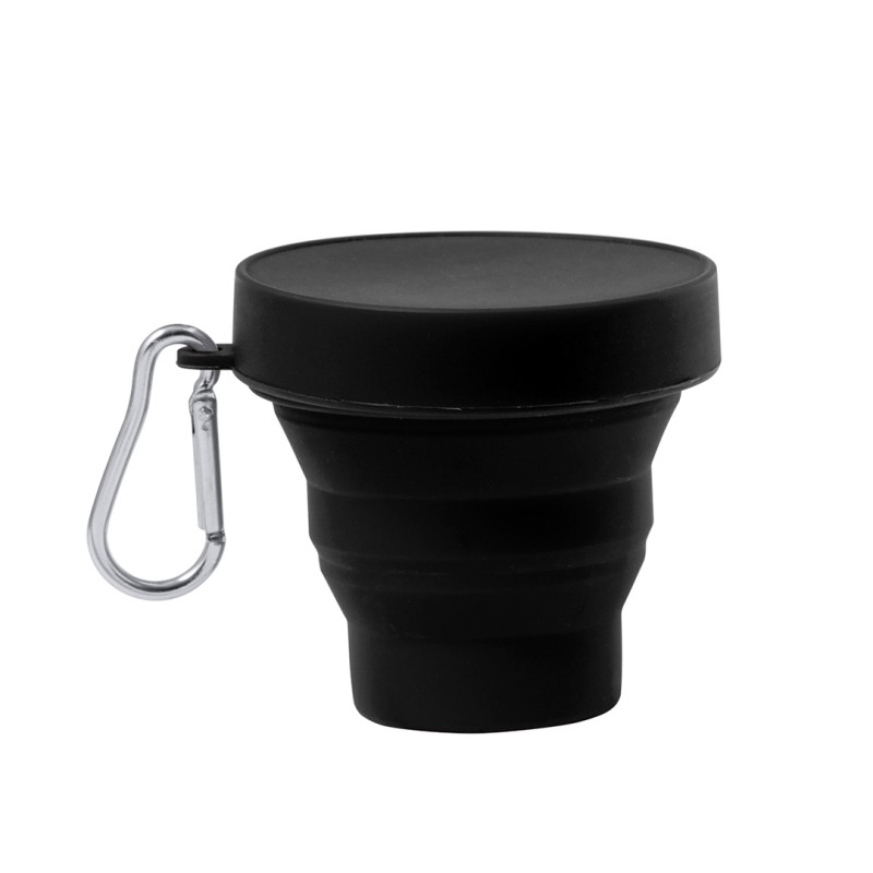 Klimt. Foldable Cup (MAKITO 20702 ) - BLACK Klimt. Foldable Cup (MAKITO 20702 ) - BLACK