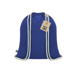 Dykes Fairtrade. Drawstring Bag (MAKITO 21640 ) - BLUE