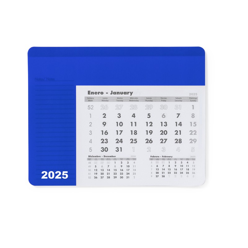 Rendux. Mousepad Calendar (MAKITO 3892 ) - BLUE Rendux. Mousepad Calendar (MAKITO 3892 ) - BLUE