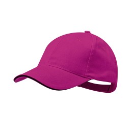Rubec. Sapca 100% Brushed Cotton / Cap (MAKITO 4675 ) - FUCHSIA