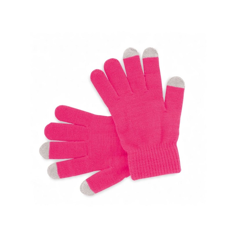 Actium. Touchscreen Gloves (MAKITO 4010 ) - FUCHSIA Actium. Touchscreen Gloves (MAKITO 4010 ) - FUCHSIA