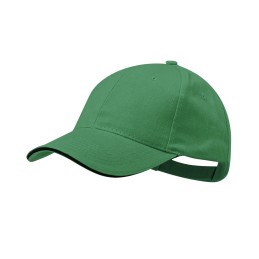 Rubec. Sapca 100% Brushed Cotton / Cap (MAKITO 4675 ) - GREEN
