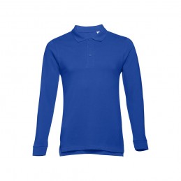 BERN. Polo mânecă lungă bărbați 30141.14-XXL, Albastru Royal